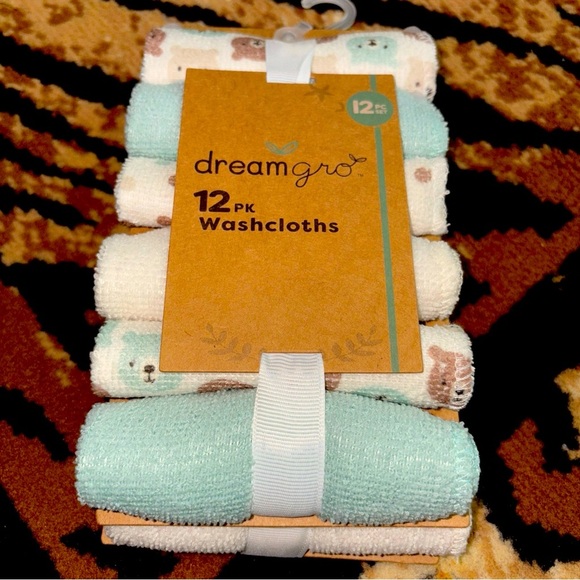 Dream go 12 Pack Washcloths - Picture 1 of 6